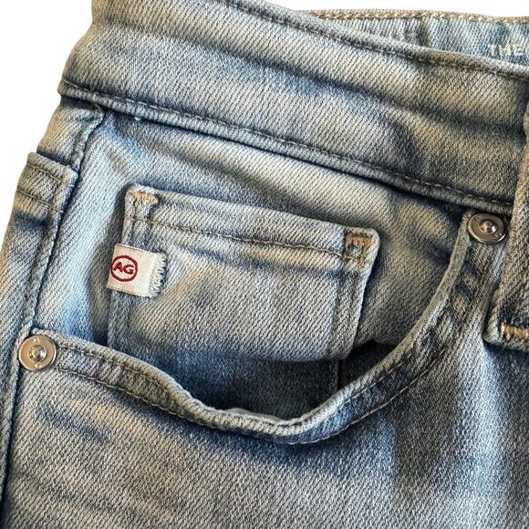 AG Adriano Goldschmied jeans womens 27R 27 Blue Legging Ankle Skinny Light 1177 - Picture 3 of 14